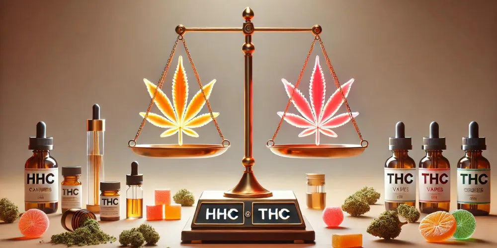 är HHC starkare än THC?