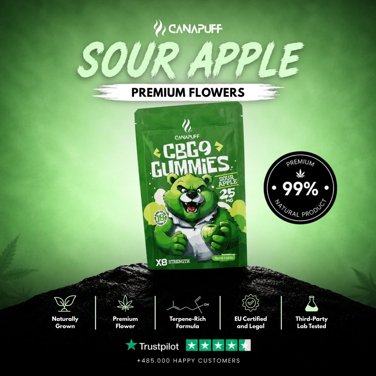 CBG9 Ekşi Elma Jelibonları