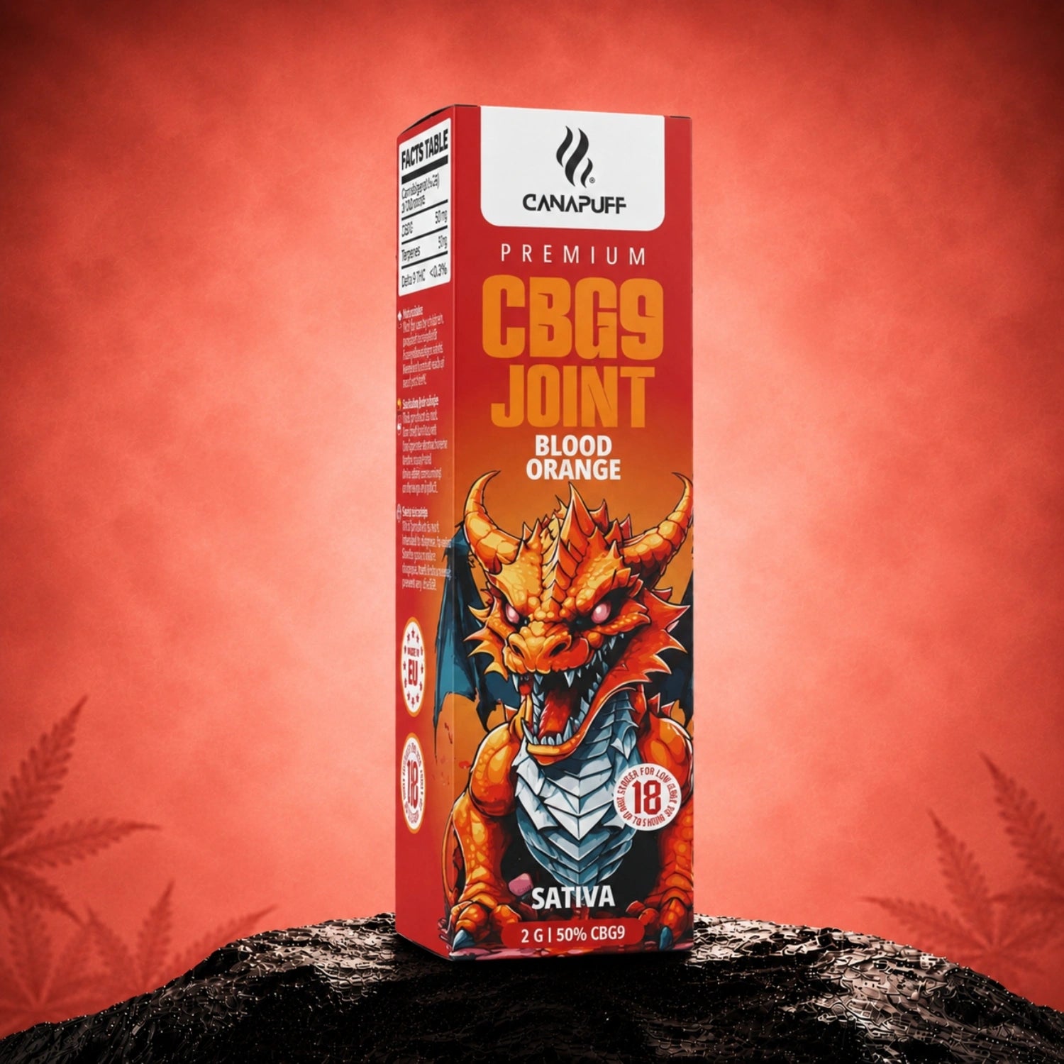 Canapuff CBG9 Joint Blood Orange 50% 2g