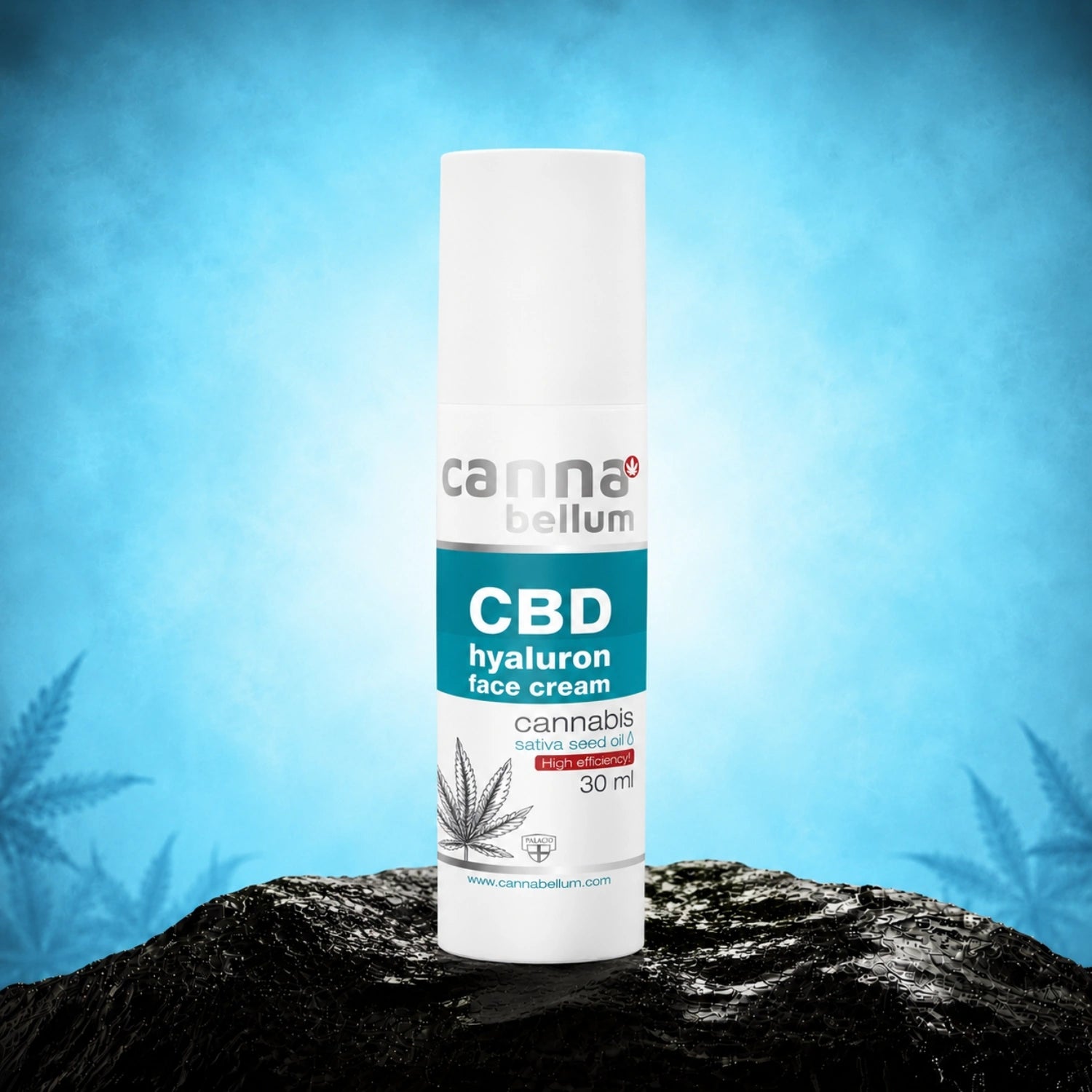 Cannabellum Crema Facial CBD con Ácido Hialurónico 30ml - Palacio