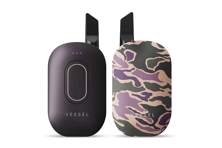 Vaporizator camuflaj mov cu port de încărcare