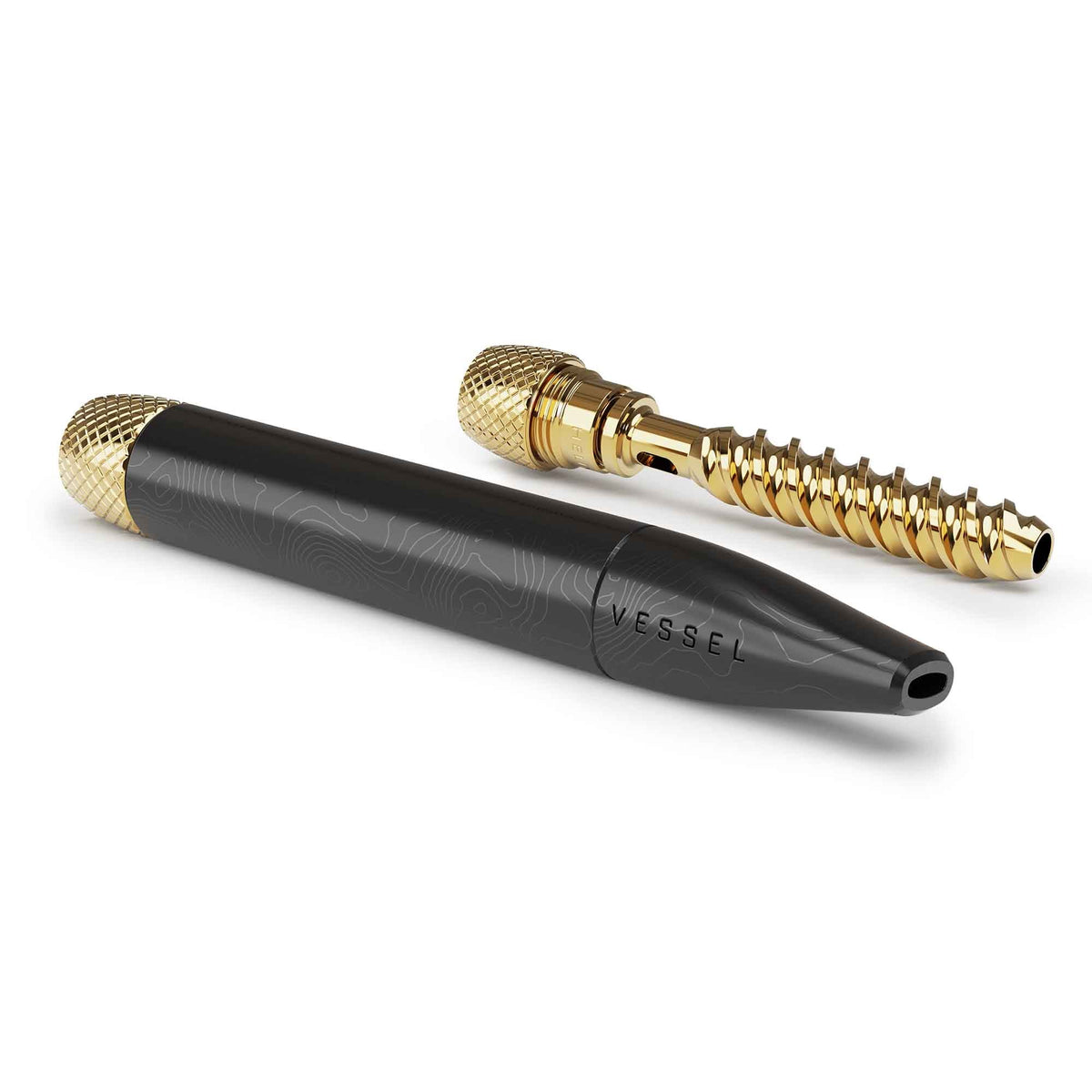 Pen Vessel złożony ze złotym ustnikiem Helix