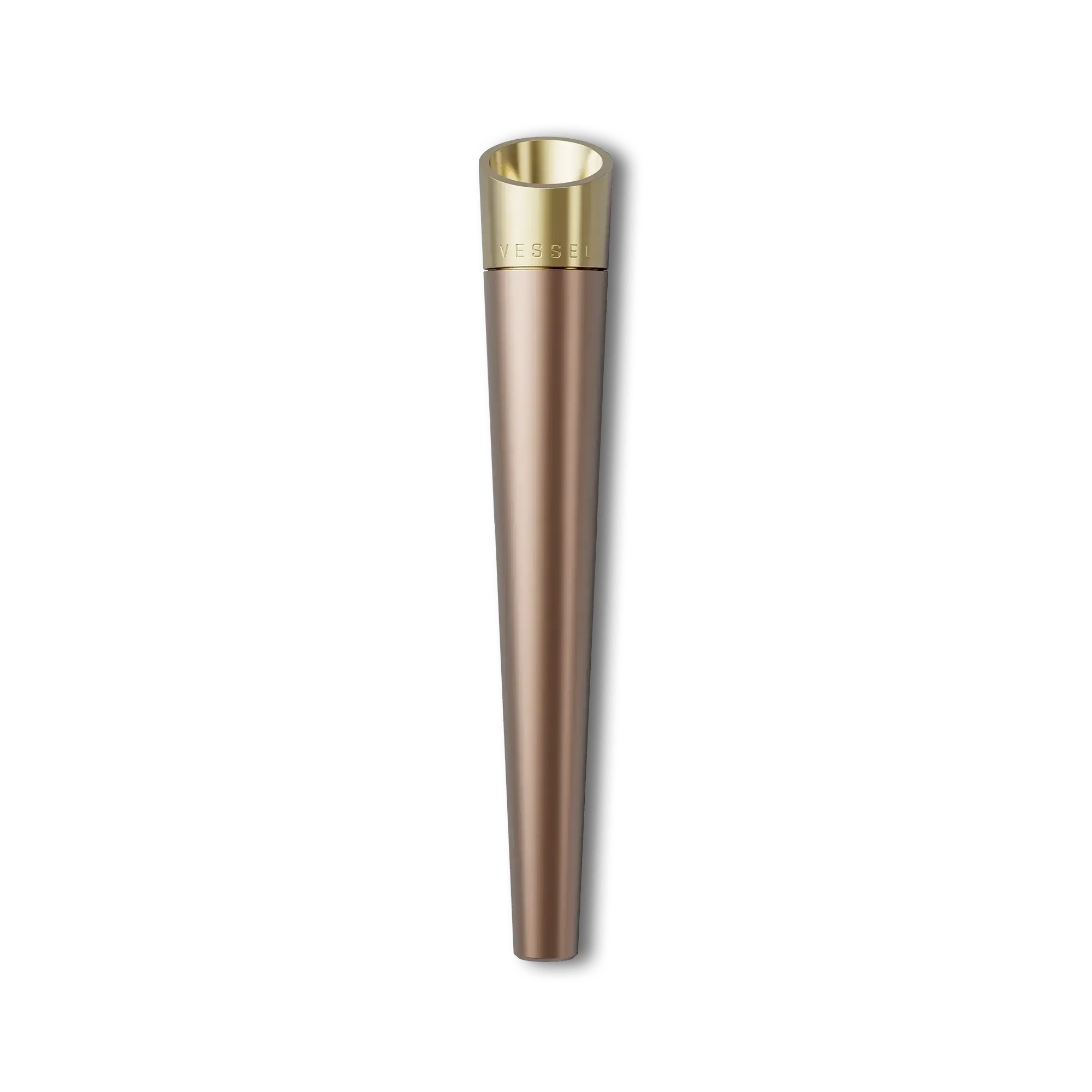 Pen Vessel in oro rosa con dettagli in oro