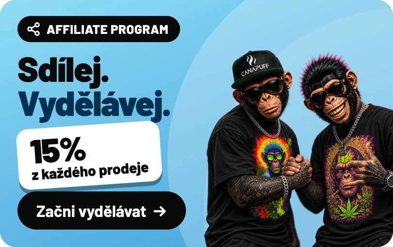 Affiliate program: Sdílej. Vydělávej. 15% z každého prodeje. Začni vydělávat