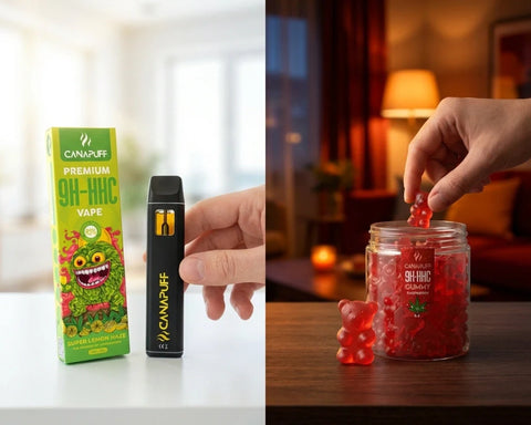 vapes vs Gominolas: ¿Qué formato de cannabinoide es el adecuado para ti?