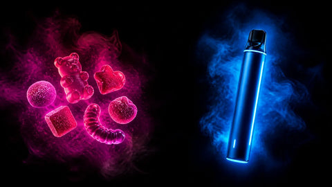 Gominolas de THC vs Vapes de THC: ¿qué formato te encaja mejor?