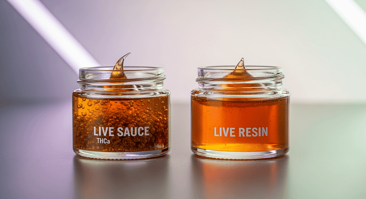 Live Sauce vs Live Resin: Mi a különbség, és melyik a jobb neked?