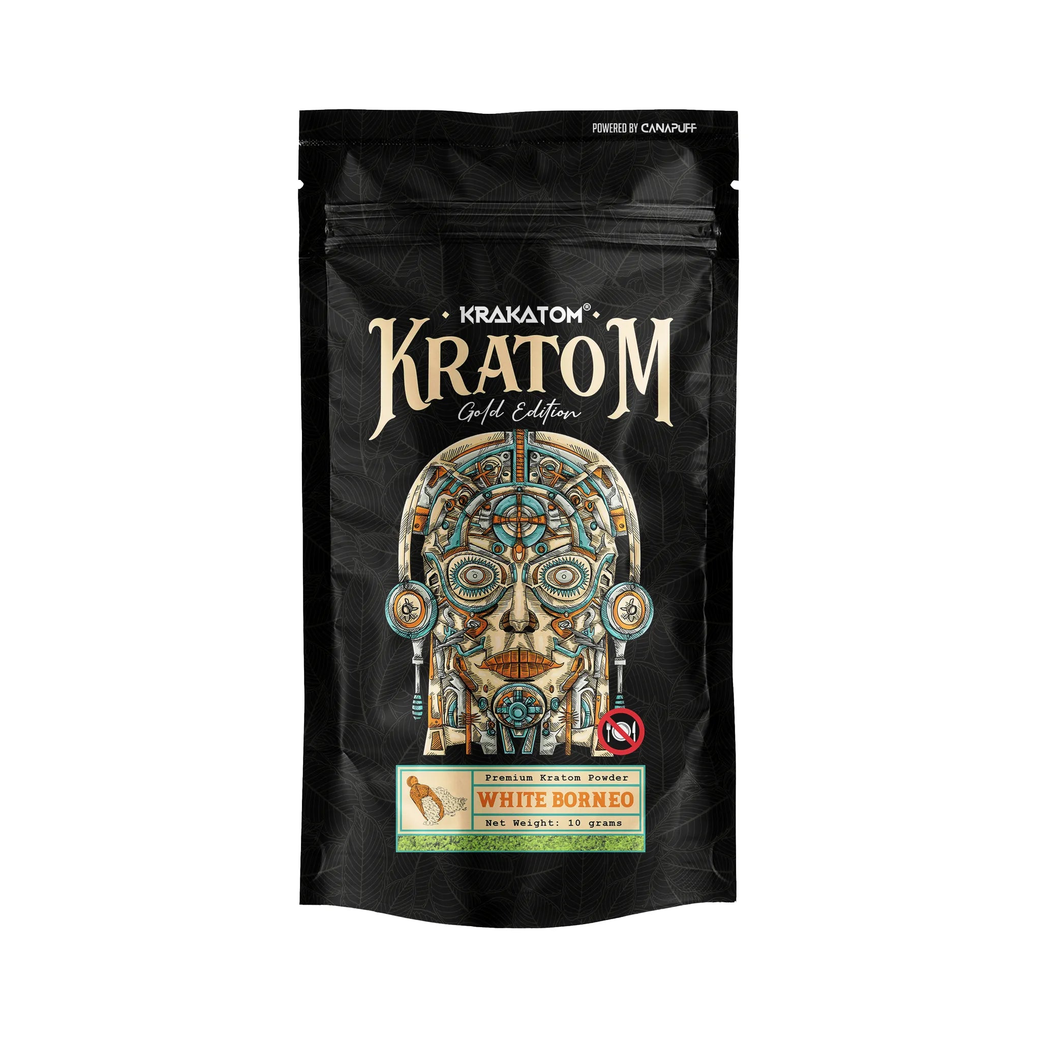 Witte Kratom-Canapuff