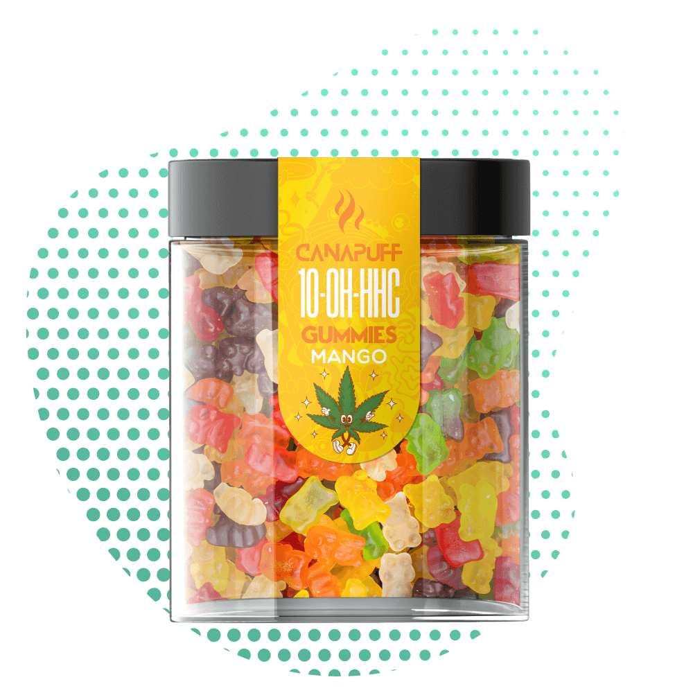 Canapuff - 10-OH-HHC Gummies - Mango