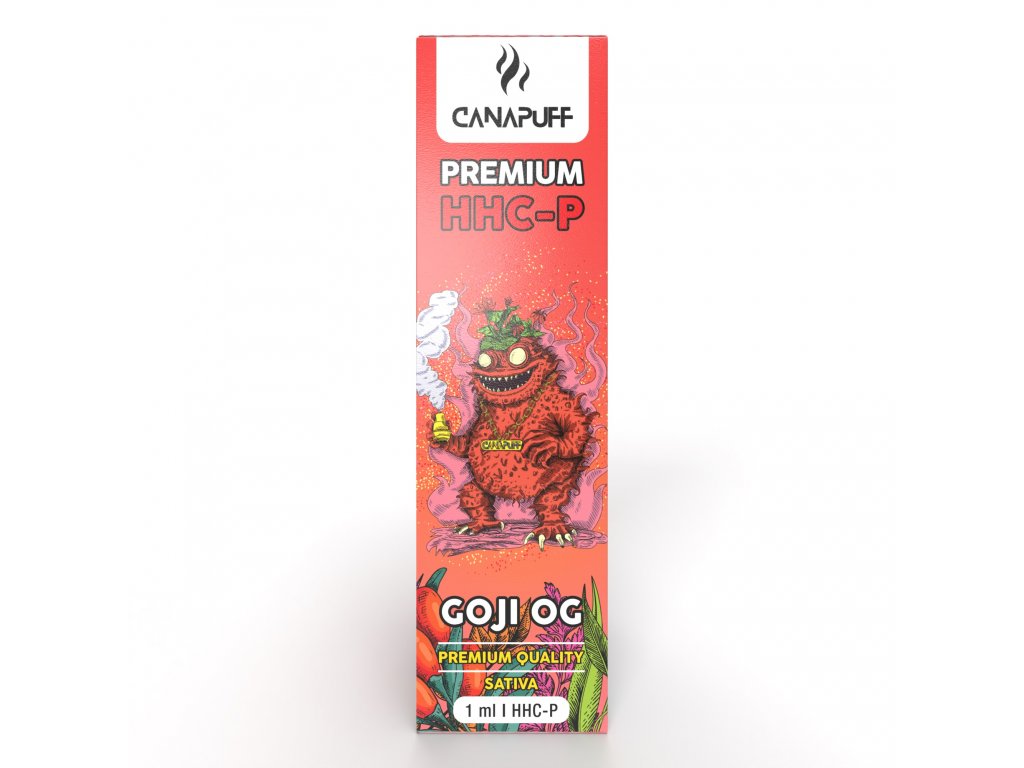 GOJI OG 96% HHC-P - CanaPuff - USO ÚNICO - 1ml