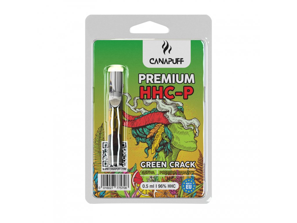 CanaPuff - GREEN CRACK - HHC-P 96%-cartridge