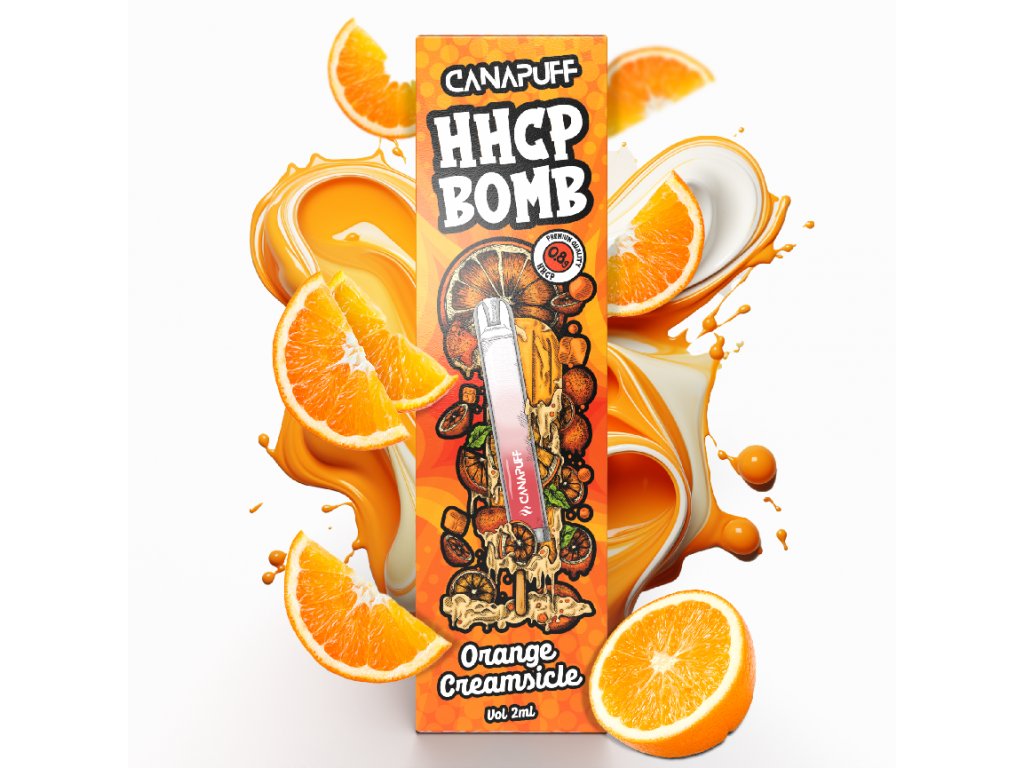 HHCP Bomb Orange Creamsicle - USO ÚNICO - 2ml