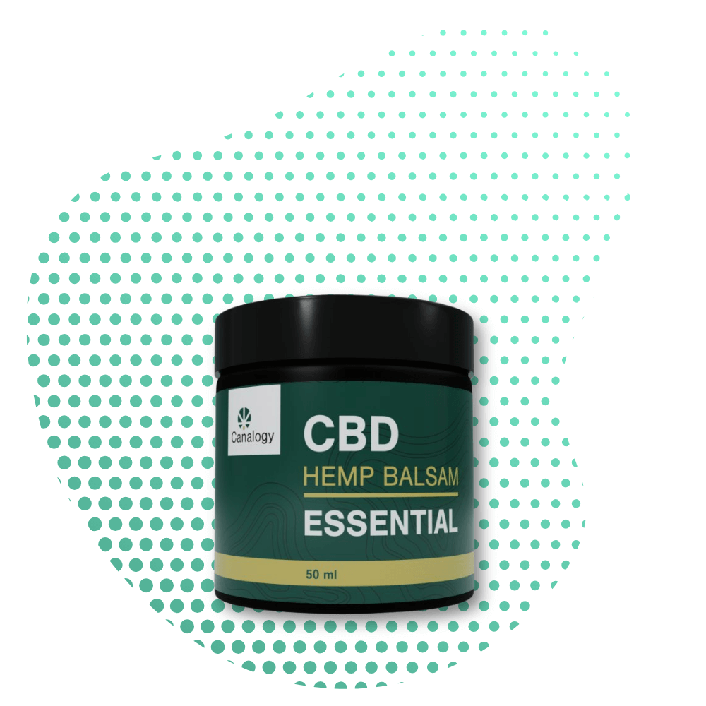 Bálsamo de cânhamo CBD ESSENCIAL, 50ml