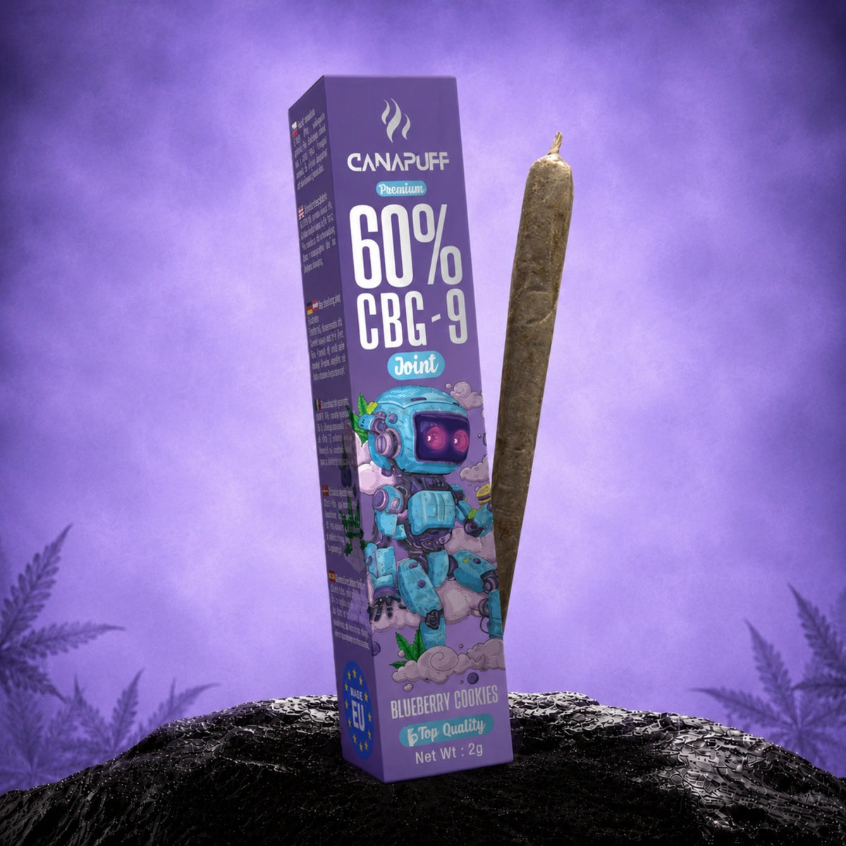 Canapuff CBG-9 Joint Blueberry Cookies 60% 2g