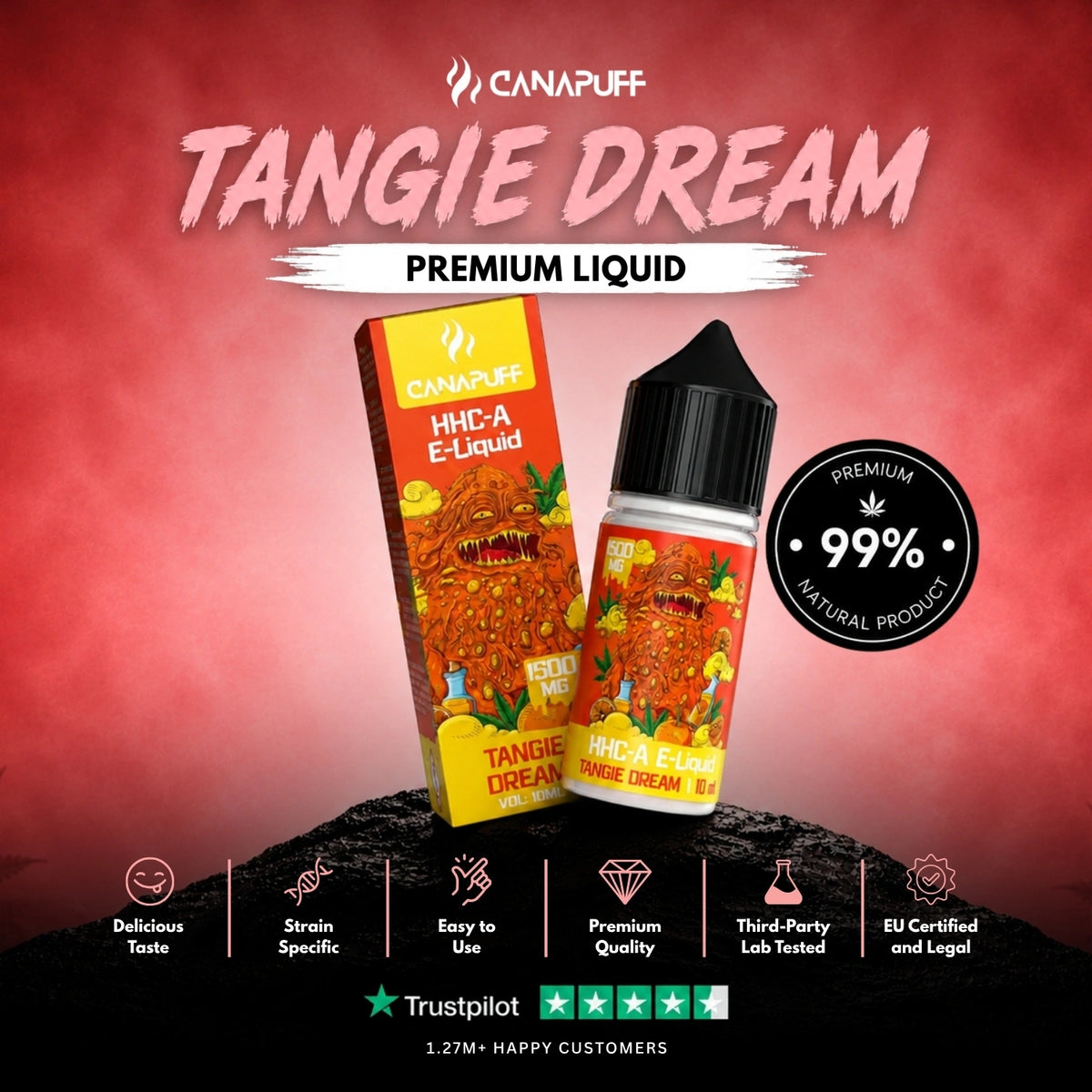 HHC-A Liquid Tangie Dream 1.500mg