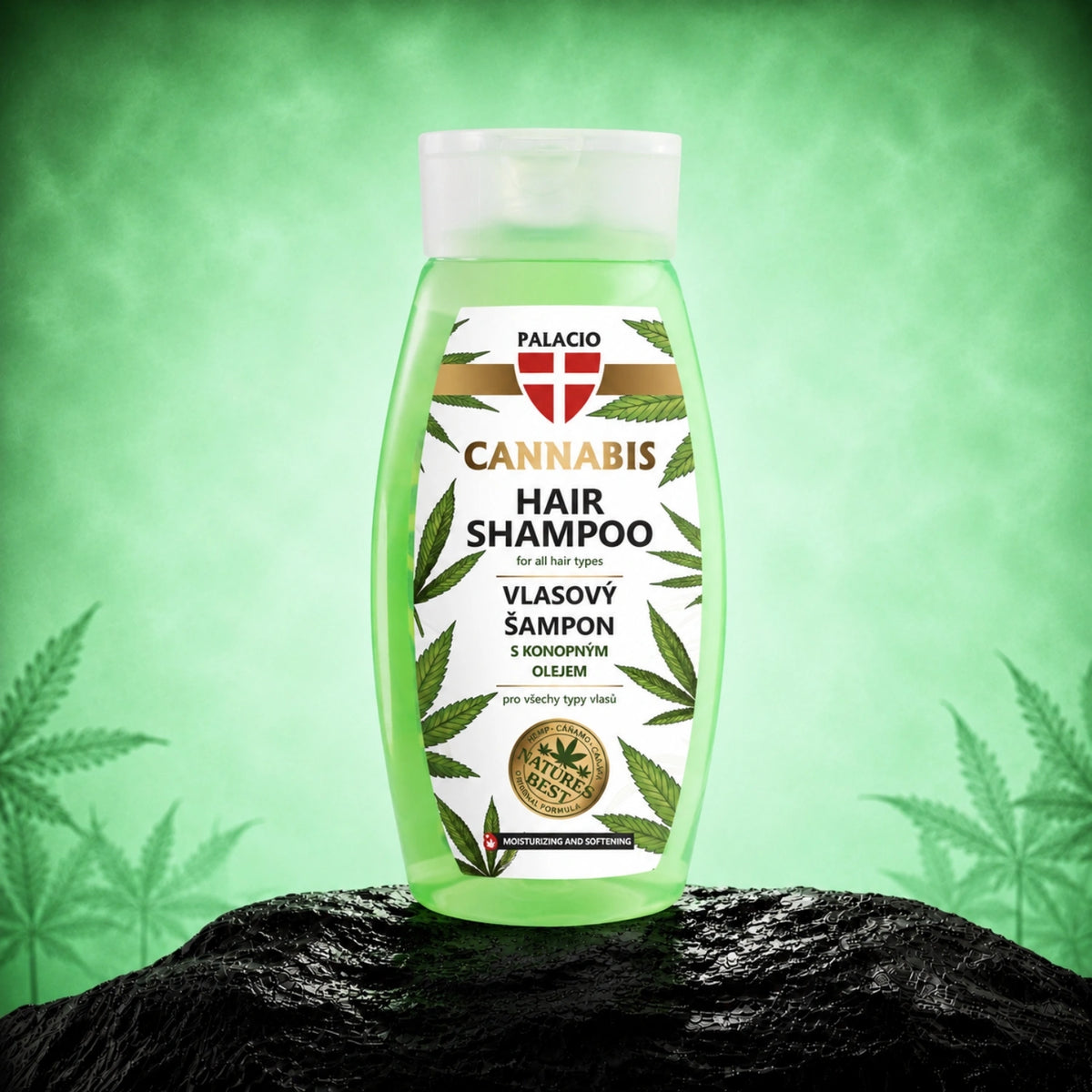 Hemp hair shampoo, 250 ml - Palacio
