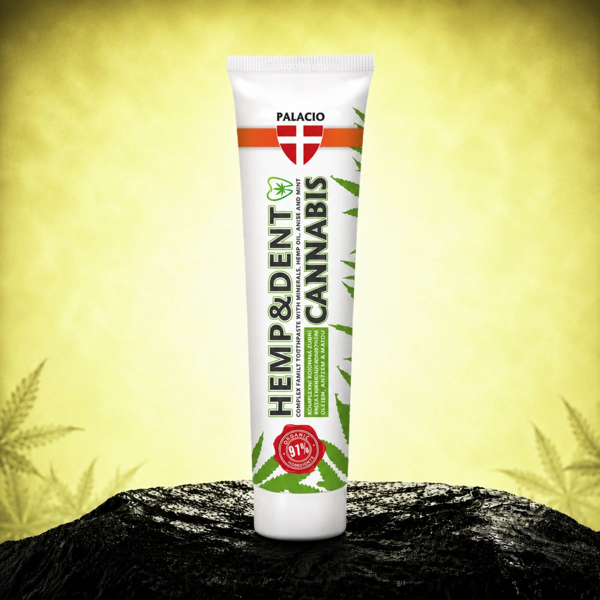 Palacio Konopná zubní pasta HEMP & DENT 75g