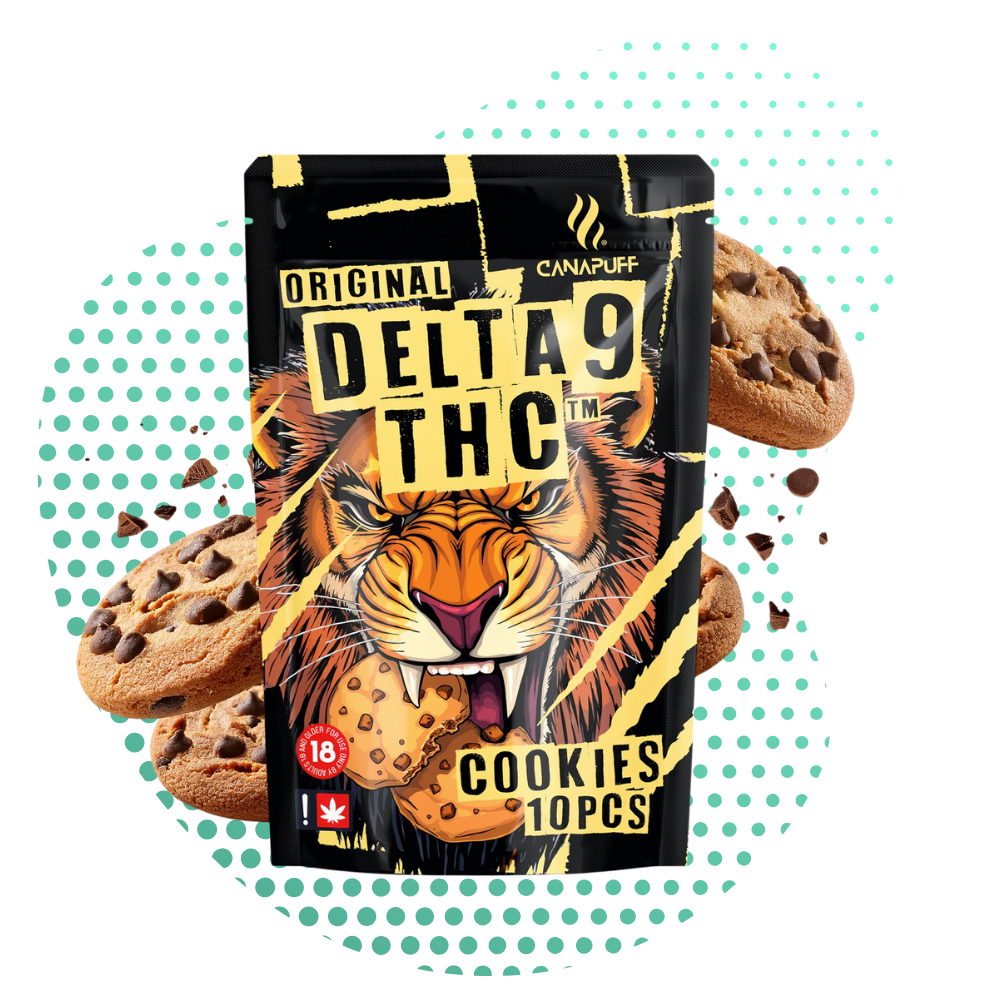 Delta 9 THC Cookies - 10pcs