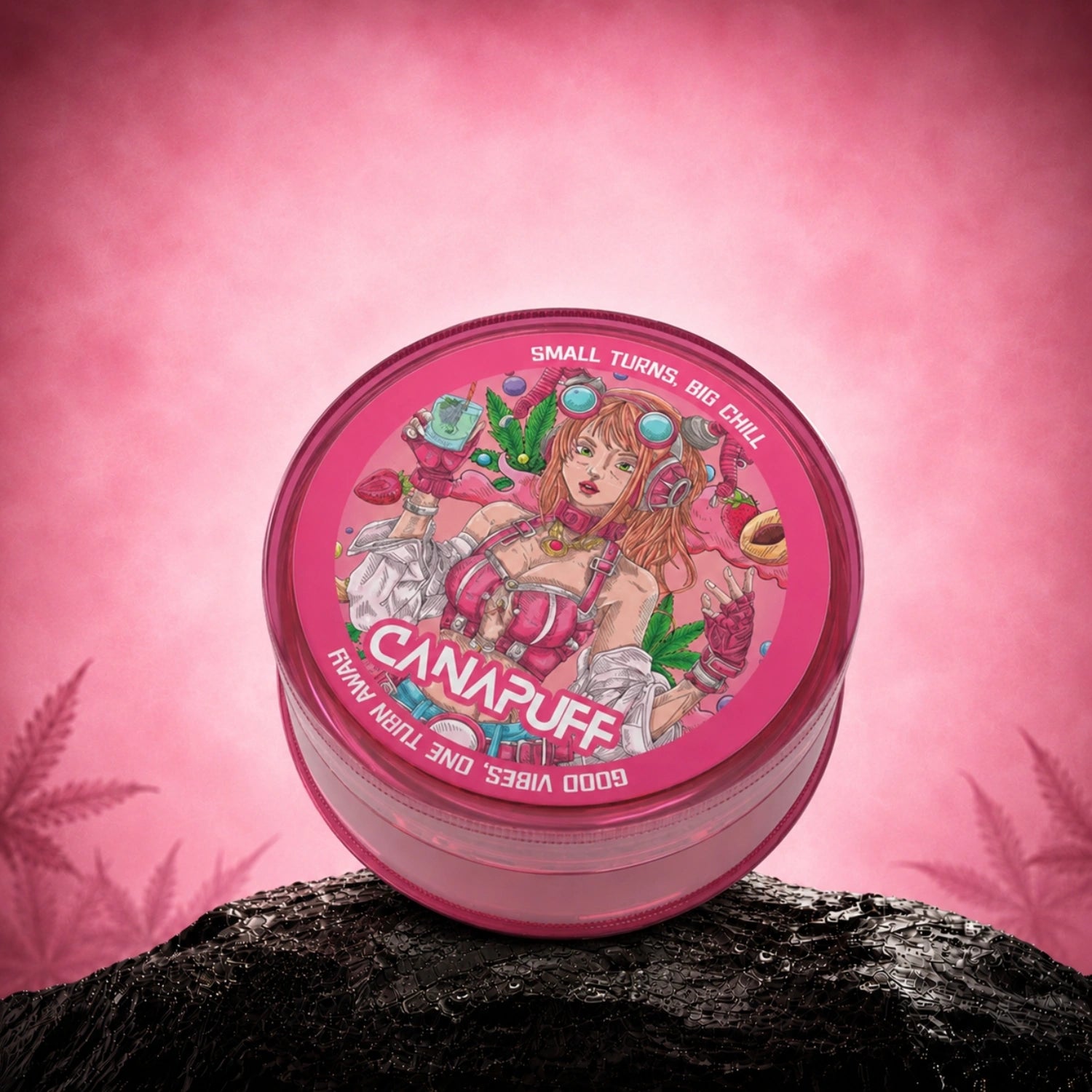 Canapuff Mini Grinder Lychee Dream