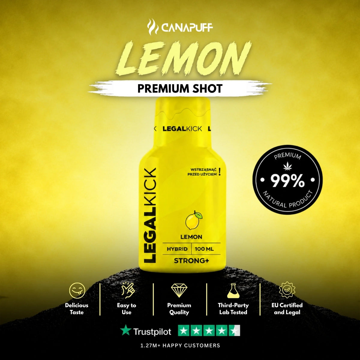 Shot LEGALKICK Citrina