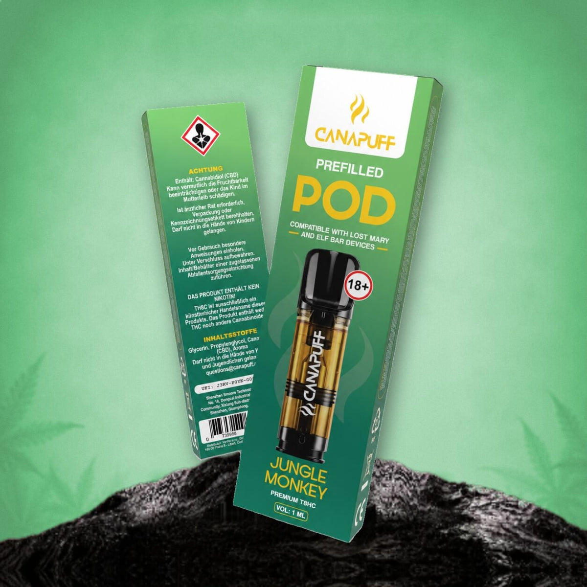 T8HC POD Jungle Monkey 1 ml