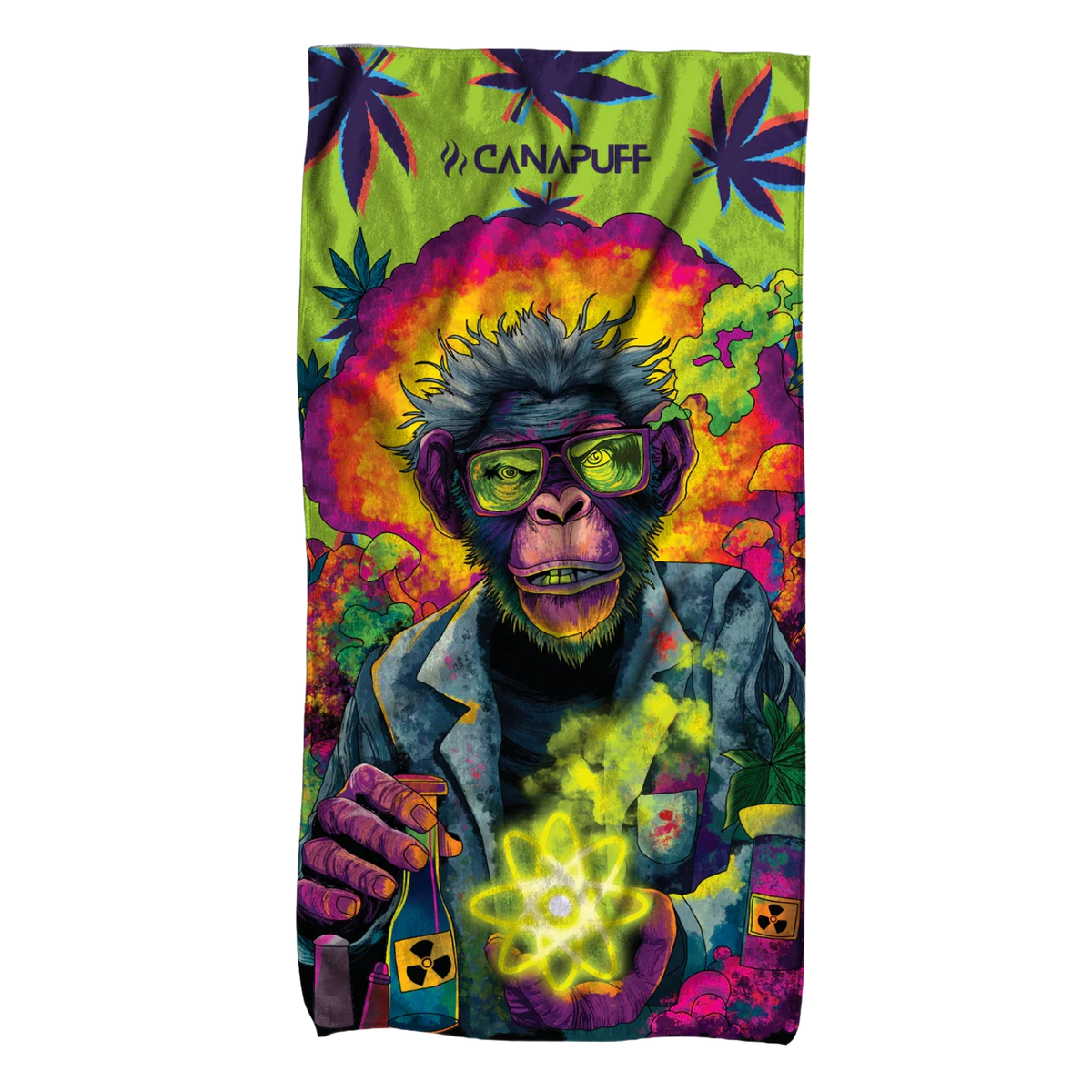 Canapuff Towel Atomic Monkey