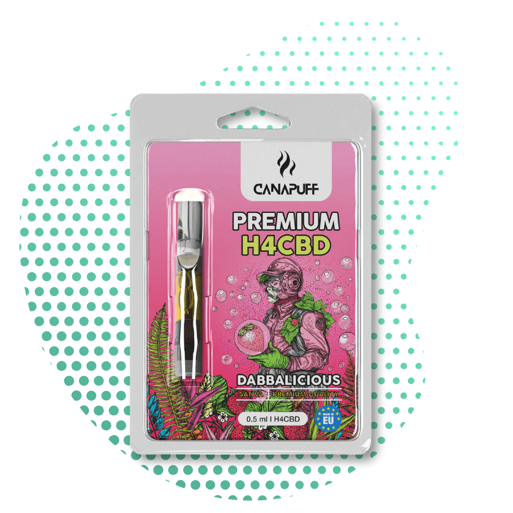 CanaPuff - Dabbalicious - H4CBD 96%-cartridge