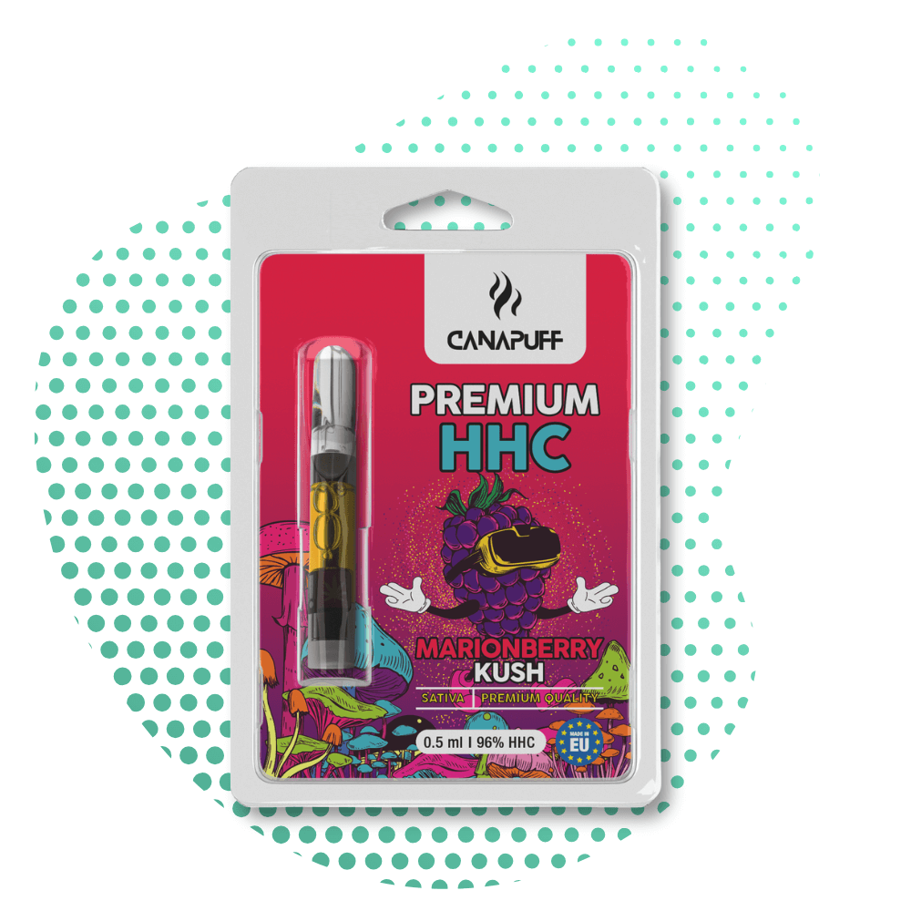 CanaPuff - MARIONBERRY KUSH - HHC 96%-cartridge