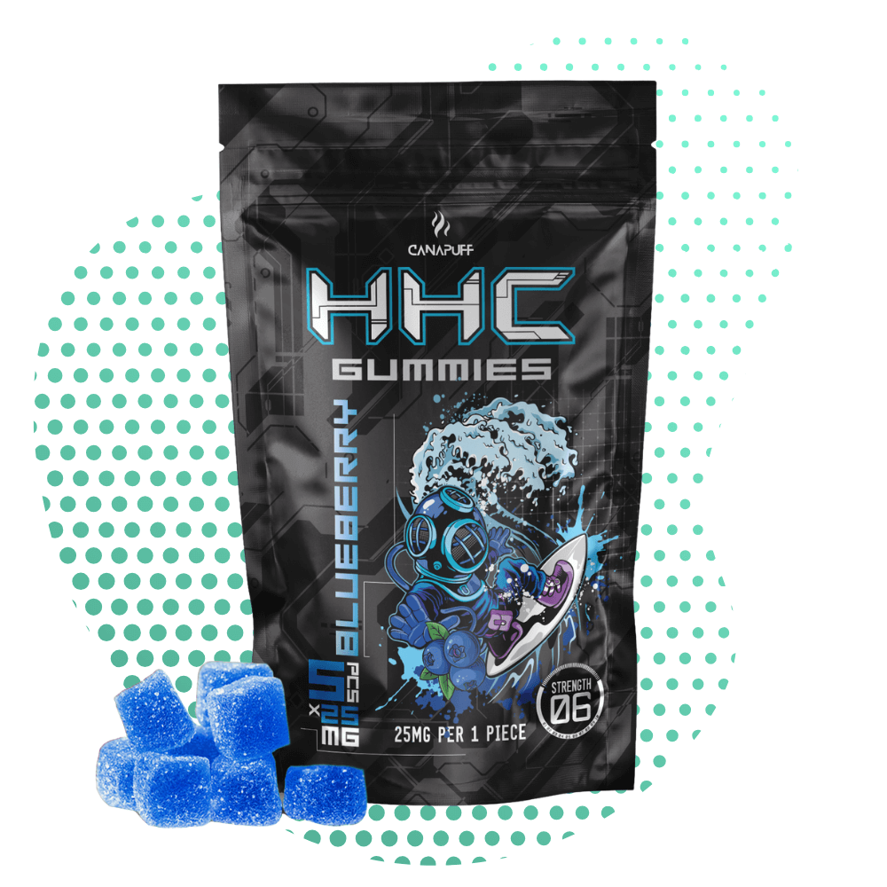 Canapuff - HHC Gummies - Mirtilo