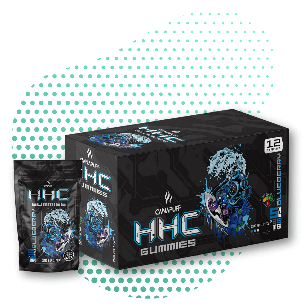 Canapuff - HHC Gummies - Mirtilo