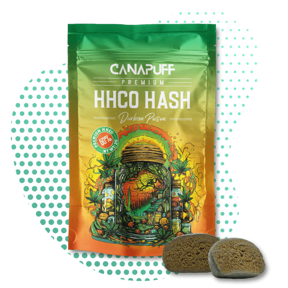 Hash Canapuff HHC-0 - Veneno de Durban - 60%