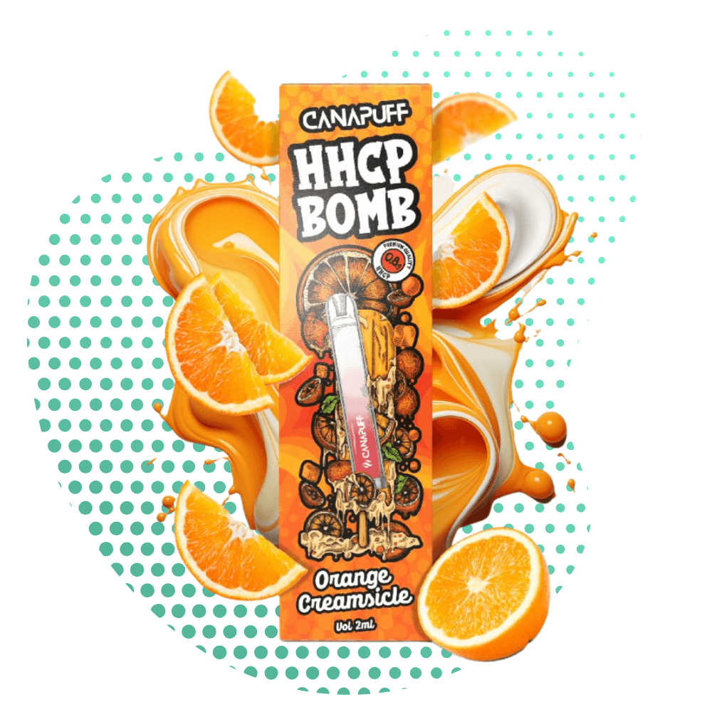 HHCP Bomb Orange Creamsicle - ONE USE - 2ml