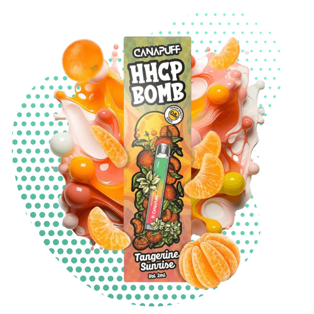 HHCP BOMB Tangerine Sunrise - USO ÚNICO - 2ml