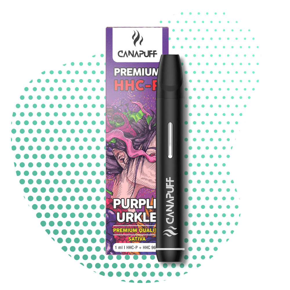 PURPLE URKLE 96% HHC-P - CanaPuff - ONE USE - 1ml