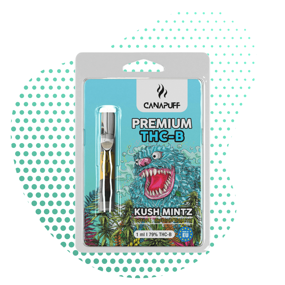 CanaPuff - Kush Mintz - THC-B 79% - cartridge