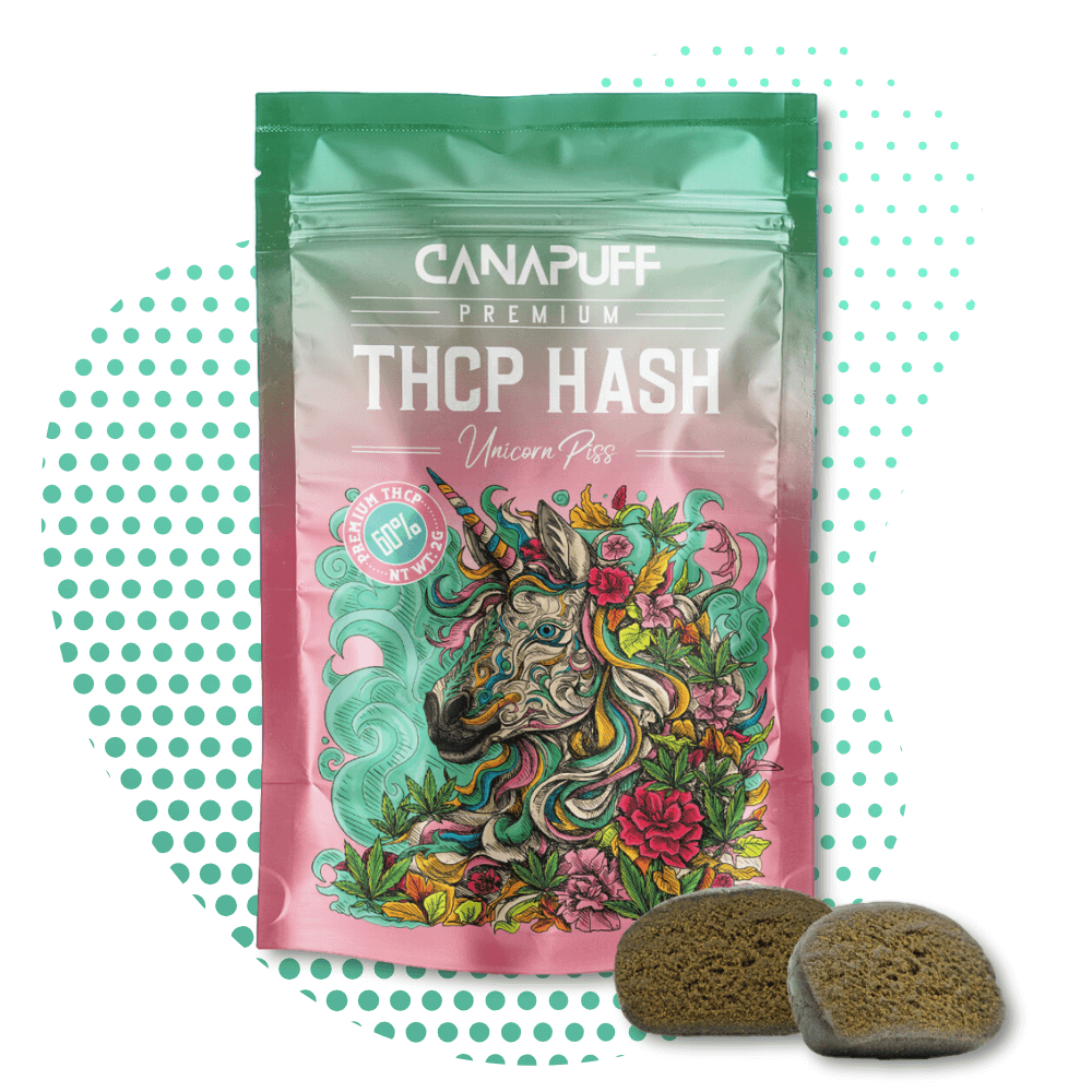 Hash THCp Canapuff - Urina de Unicórnio - 60%