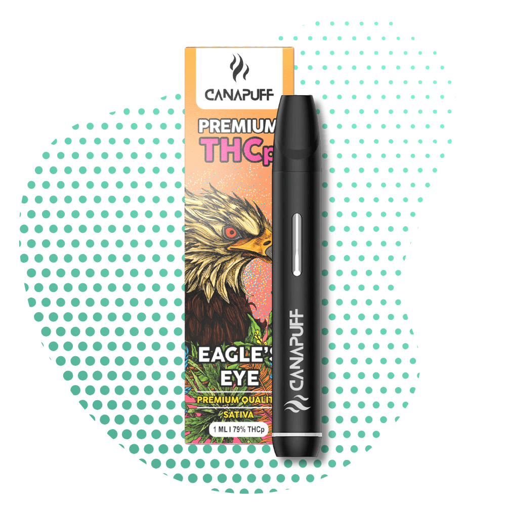 EAGLE'S EYE 79% THCp - CanaPuff - ONE USE - 1ml