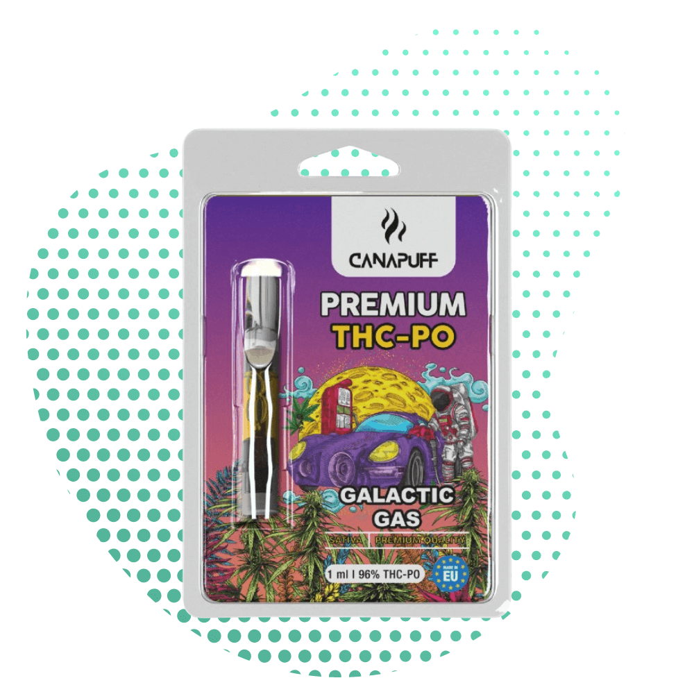 CanaPuff - Galactic Gas - THC-PO 96% - cartridge