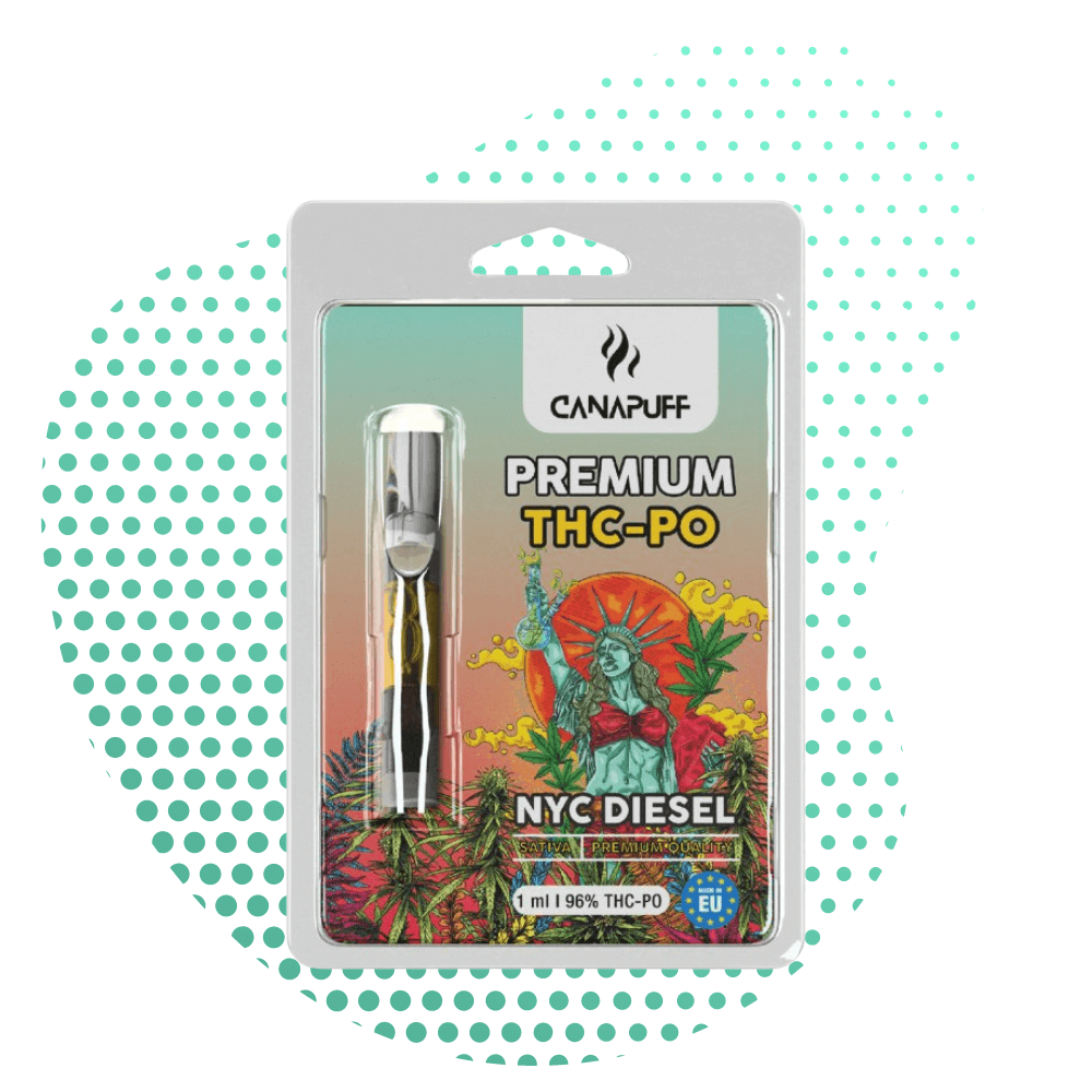 CanaPuff - NYC Diesel - THC-PO 96% - cartridge