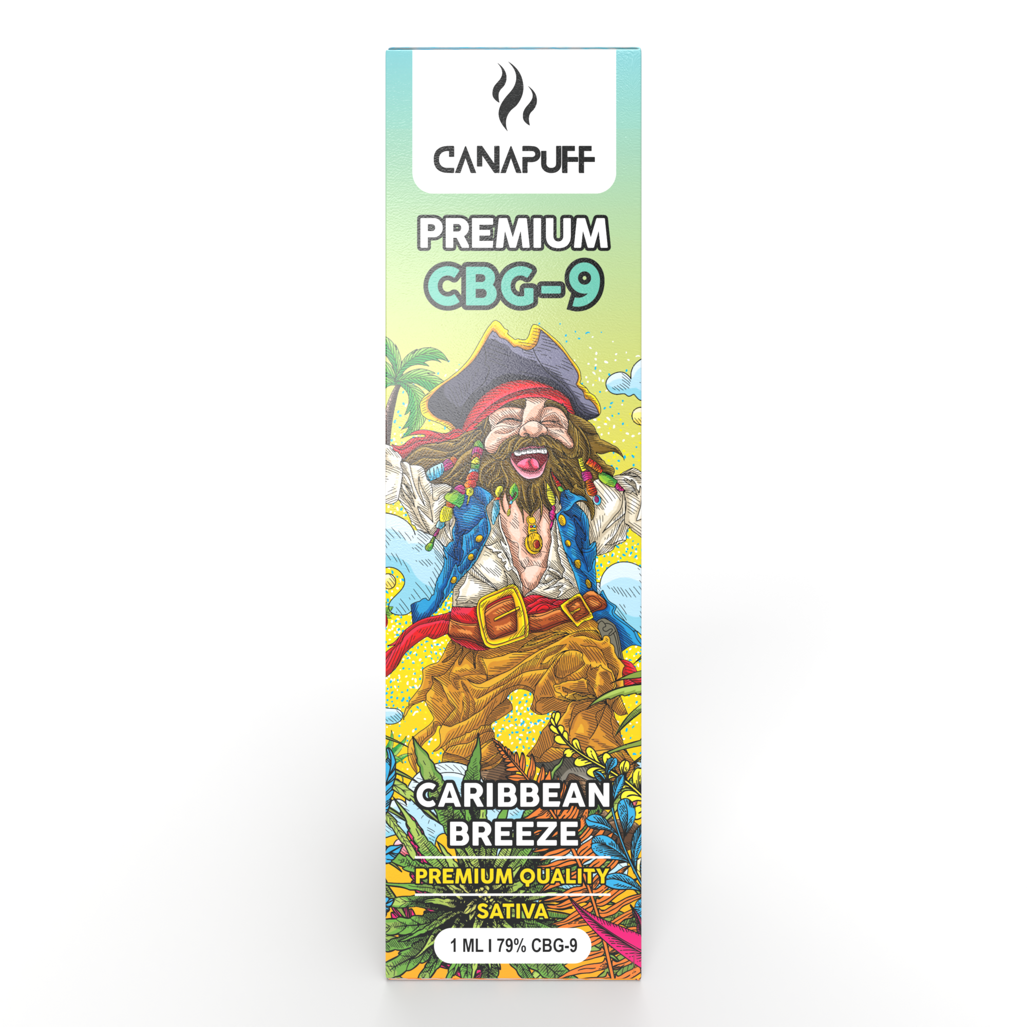 Caribbean Breeze 79% CBDG9 - Canapuff - Uso Único 1ml