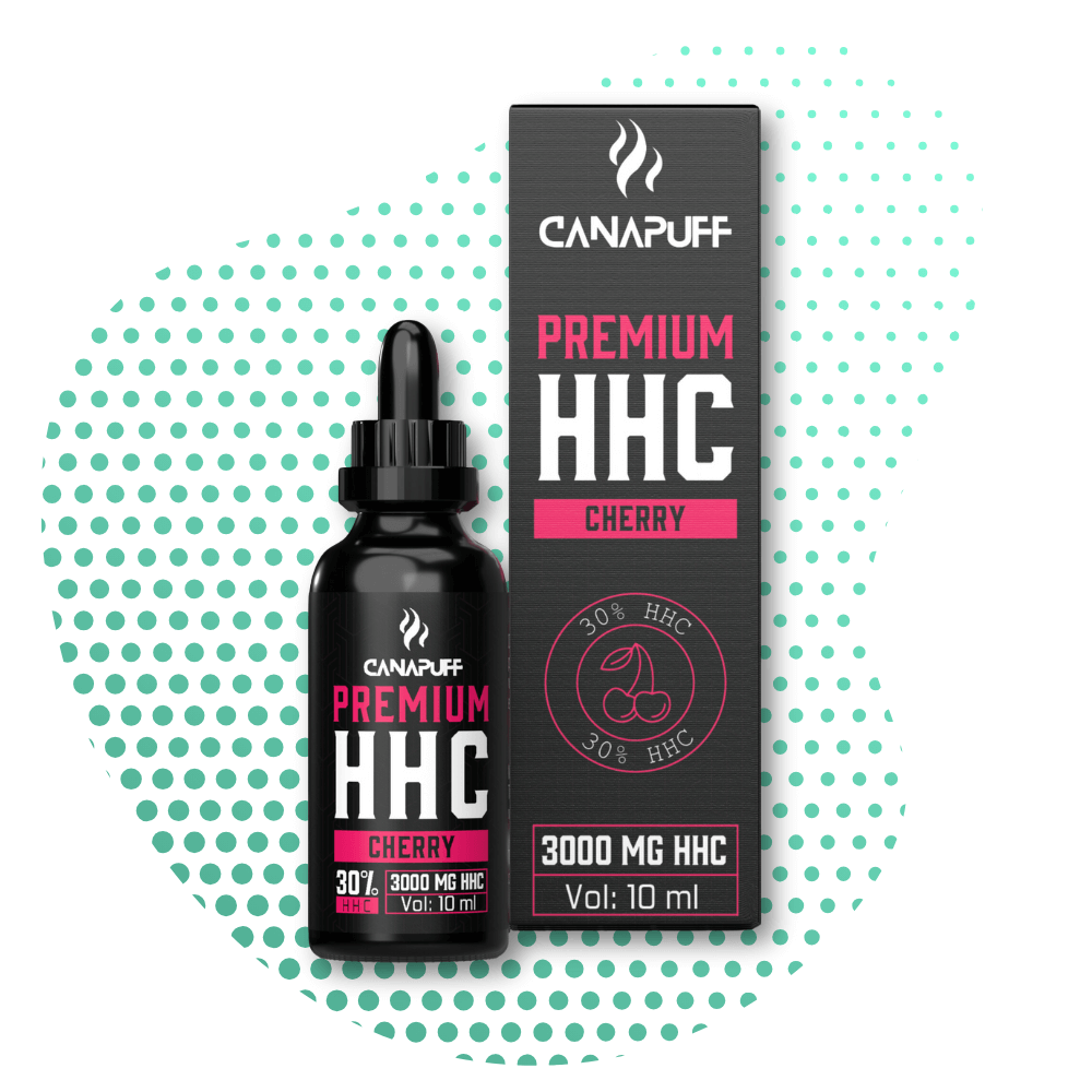 Óleo Canapuff Premium HHC - Cereja 30%