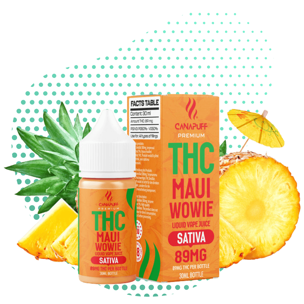 THC Liquid 89mg Maui Wowie