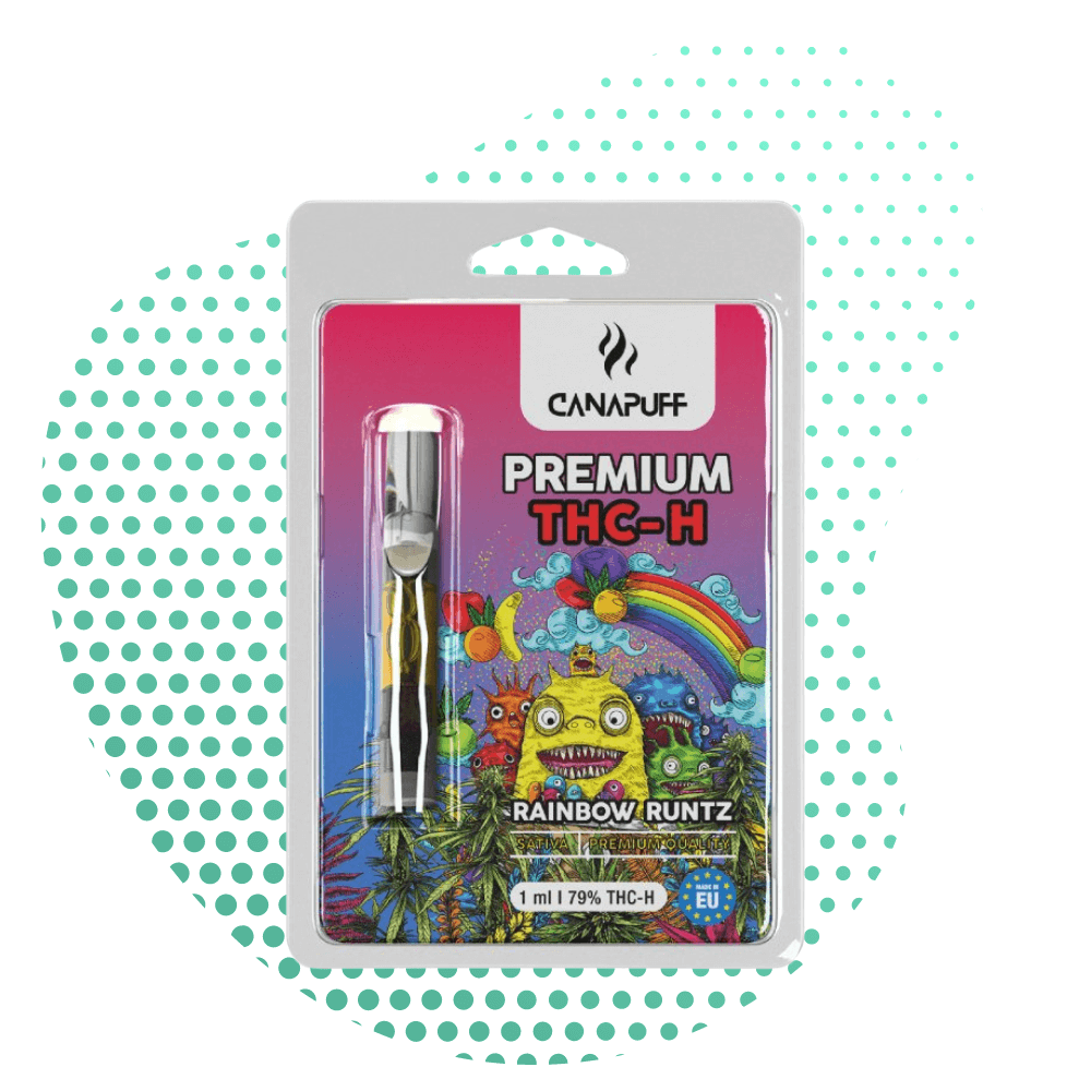 CanaPuff - Rainbow Runtz - THC-H 79% - cartridge