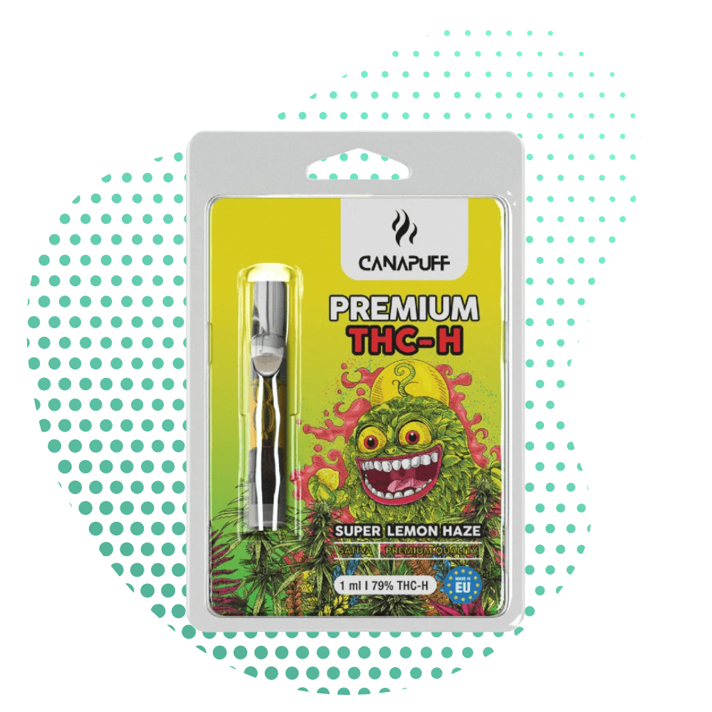 CanaPuff Super Lemon Haze THC H 79% cartridge