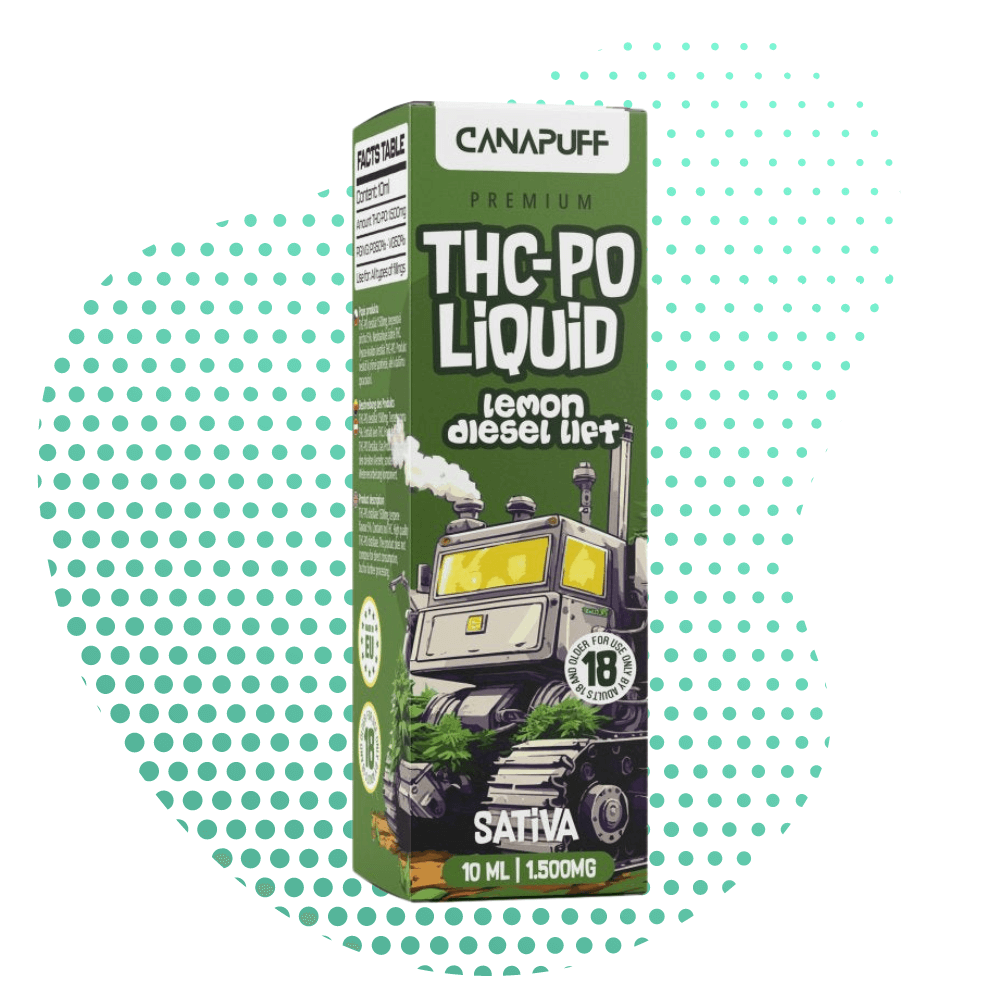 THC-PO Liquid 1.500mg - Lemon Diesel Lift