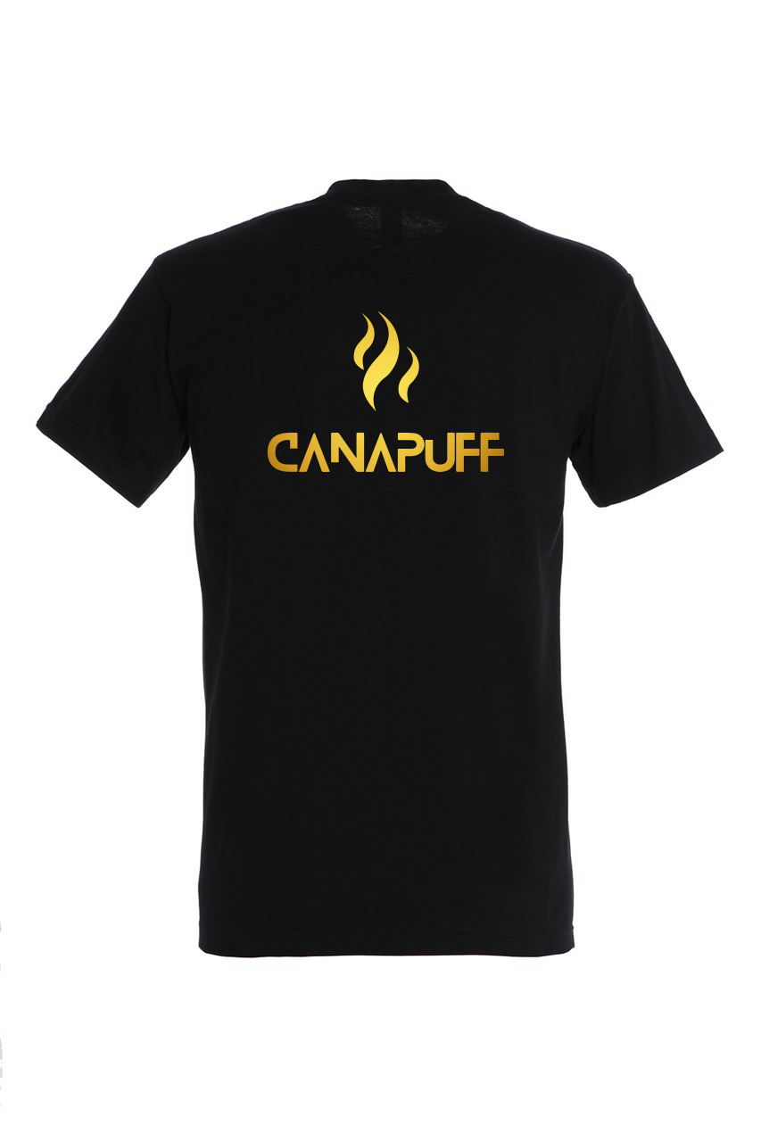 Camiseta Canapuff - preta