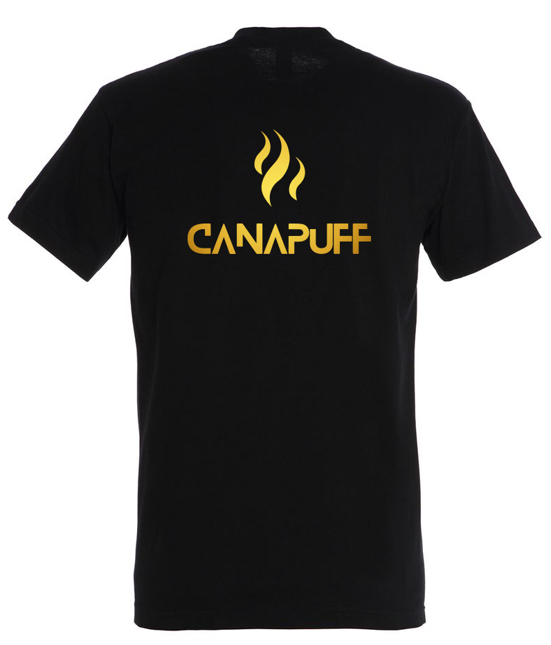 T-shirt Canapuff - Gold